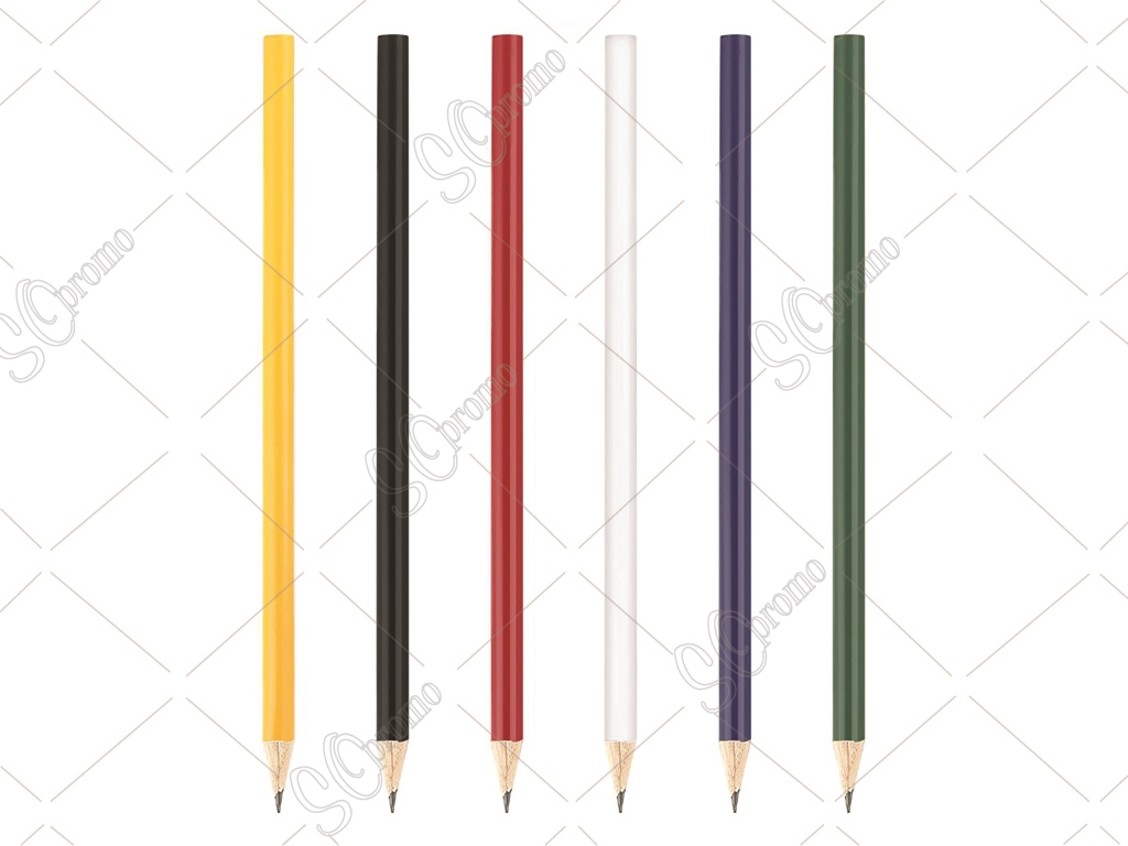 Yuvarlak Renkli Kurşun Kalemler